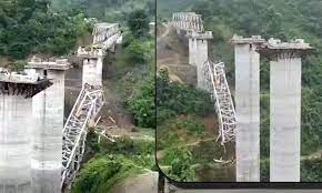 मिजोरम में पुल ढहने से मचा हाहाकार, रेलवे ने बताया इस वजह से हुआ बड़ा हादसा