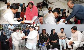 प्रभावित परिवारों के घर-घर जाकर की मुलाकात मुख्यमंत्री ने