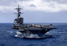 अमेरिका ने हिंद महासागर में तैनात किया तीसरा एयरक्राफ्ट कैरियर, मध्य पूर्व में युद्ध की आहट