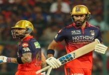 कोहली-पडिकल का अर्धशतक, आरसीबी ने गुजरात को 5 विकेट से दी मात