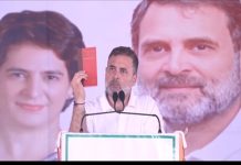 आर्थिक संकट और संविधान पर खतरे से देश को बचाना होगा – राहुल गांधी