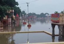 उफान पर शिप्रा, पानी में समाए घाट-मंदिर; उफनती पुलिया में बहे सहायक सचिव